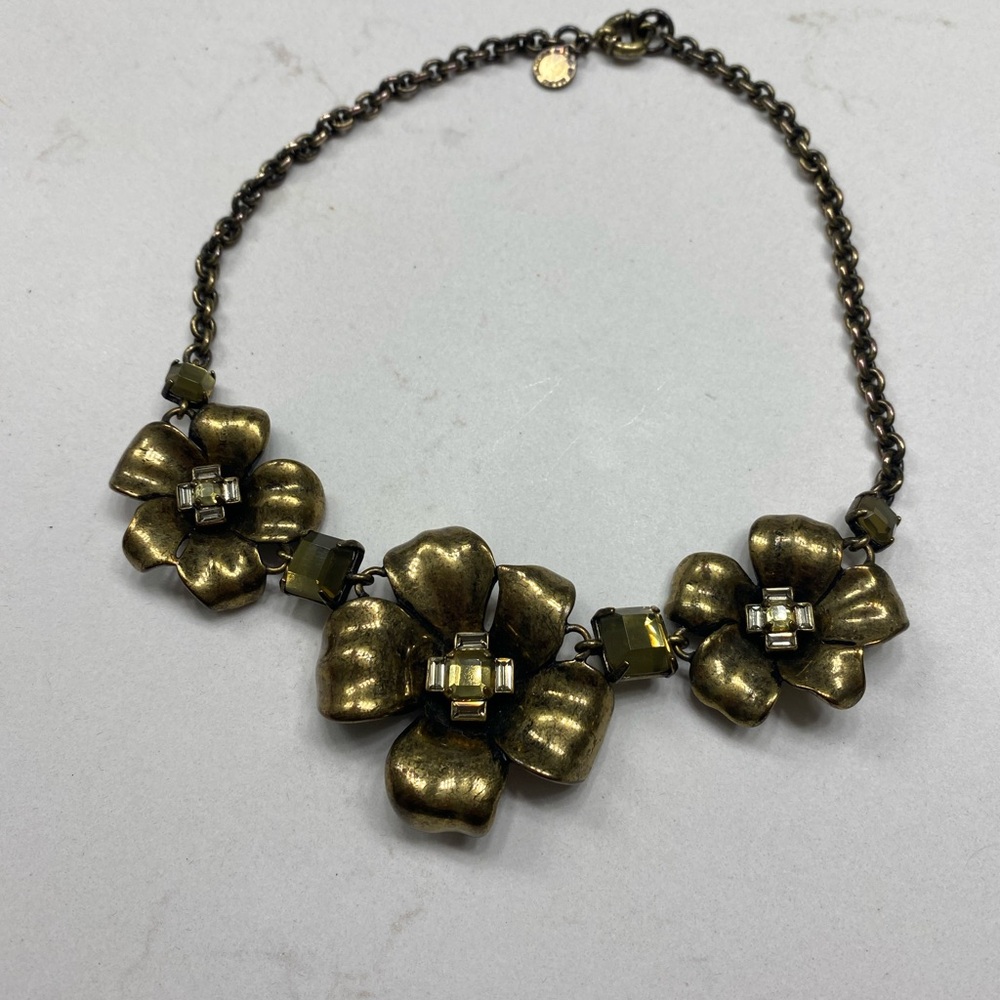 Marc by Marc Jacobs Flower/Gem Necklace